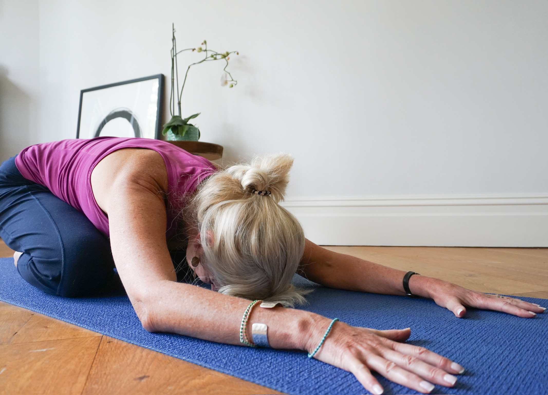 yoga for golfers with Nicky