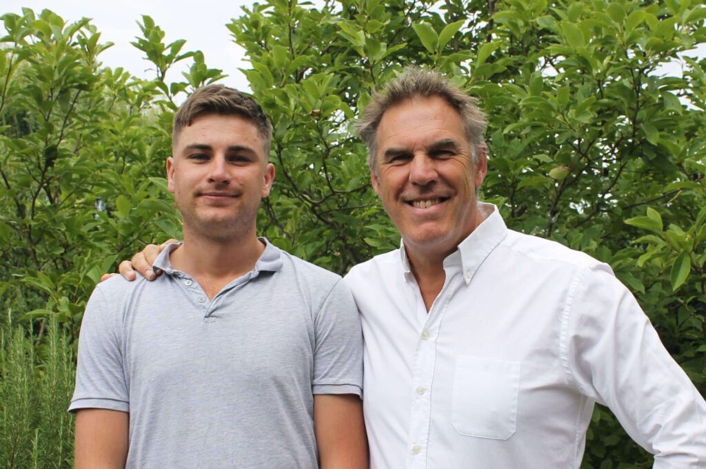 Andy and James Candlish from Just Breathe Yoga for Golfers